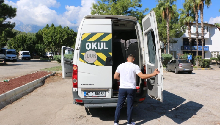 Antalya’da Okul Servislerine UKOME Denetimi Sıkılaşıyor - Mega TV megatv.com .tr 740420 5 8 - Mega TV