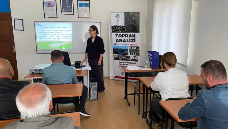 Antalya Büyükşehir Belediyesi’nden Çiftçiye Uygulamalı Tarım Eğitimi