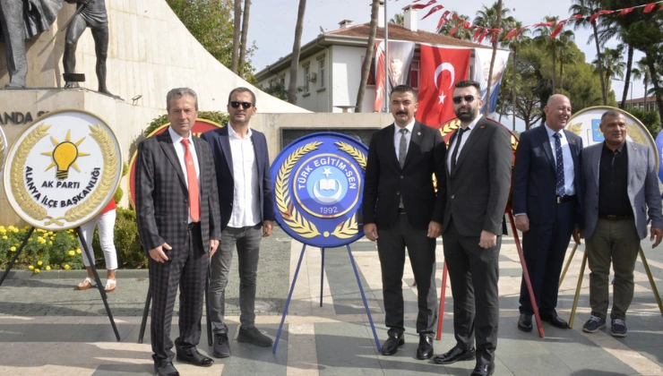 Cumhuriyetimizin 102. Yılı Kutlamaları Alanya’da Çelenk Sunma Töreniyle Başladı - Mega TV megatv.com .tr 740420 6 5 - Mega TV