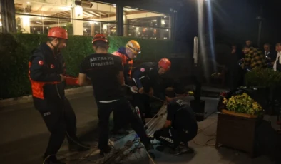 Antalya’da Film Gibi Kurtarma Operasyonu