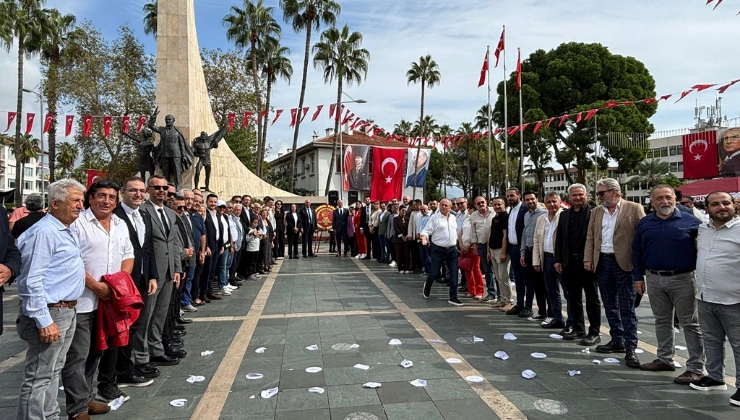 Cumhuriyetimizin 102. Yılı Kutlamaları Alanya’da Çelenk Sunma Töreniyle Başladı - Mega TV megatv.com .tr 740420 7 6 - Mega TV