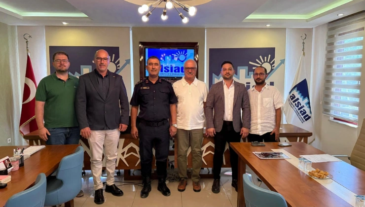 İlçe Jandarma Komutanı Yarbay Hüseyin Direk’ten ALSİAD’a Ziyaret