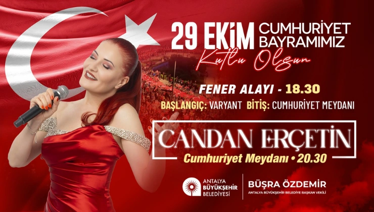 Büyükşehir Belediyesi’nden 29 Ekim’e Özel Kutlama Programı - Mega TV megatv.com .tr 740420 9 5 - Mega TV