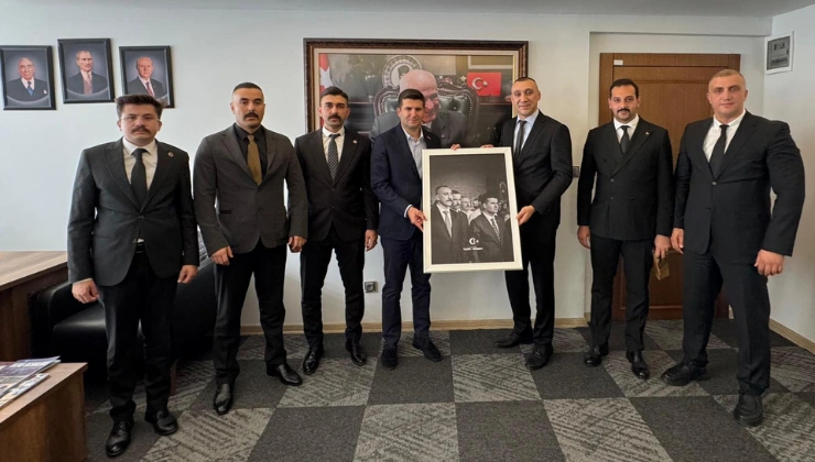 Antalya ve Alanya Ülkü Ocakları’ndan Genel Merkeze Ziyaret - Mega TV web sitesi 740420 33 - Mega TV