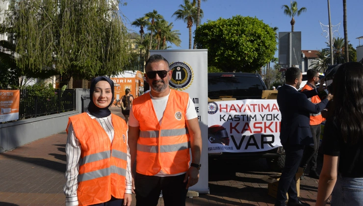 EMŞAV Destekli Emniyet Uygulaması: Kask Tak, Hayatta Kal! - Mega TV megatv.com .tr 740420 23 2 - Mega TV