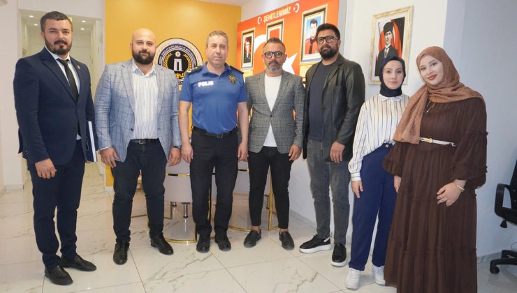 Emniyet Müdürü Özgönül’den EMŞAV Alanya’ya İade-i Ziyaret - Mega TV megatv.com .tr 740420 25 3 - Mega TV