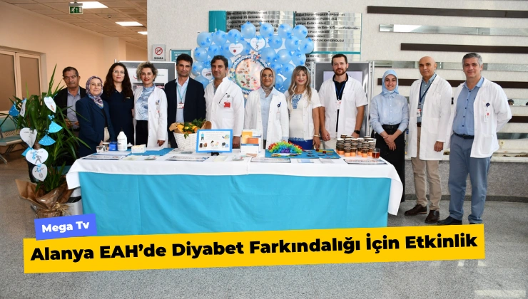 Alanya EAH’de Diyabet Farkındalığı İçin Etkinlik