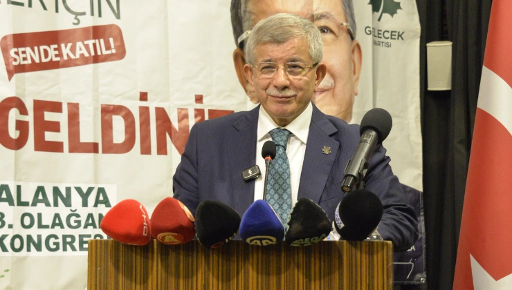 Gelecek Partisi Alanya Kongresi Davutoğlu’nun Katılımıyla Gerçekleşti - Mega TV megatv.com .tr 740420 59 1 - Mega TV