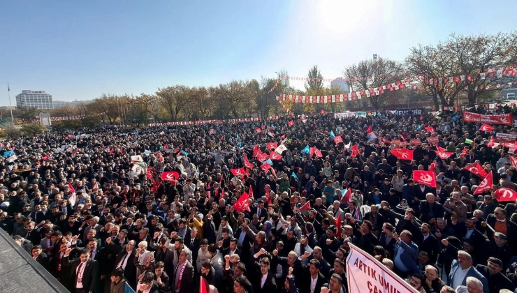 Yeniden Refah Partisi’nin 3. Olağan Kongresi 102 Bin 700 Kişiyle Gerçekleşti - Mega TV megatv.com .tr 740420 9 1 - Mega TV