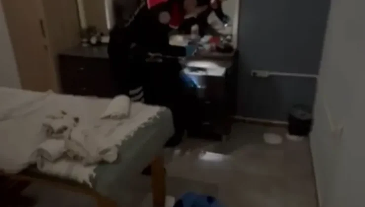 Masaj Salonlarına Fuhuş Operasyonu