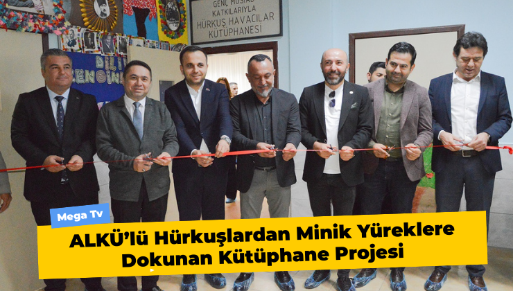 ALKÜ’lü Hürkuşlardan Minik Yüreklere Dokunan Kütüphane Projesi