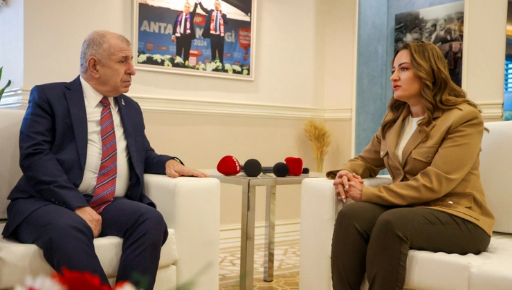 Ümit Özdağ’dan Antalya Büyükşehir Başkan Vekili Özdemir'e Ziyaret - Mega TV Alanya Mega Tv 2025 12 18T121825.692 - Mega TV