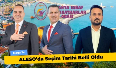 ALESO’da Seçim Tarihi Belli Oldu