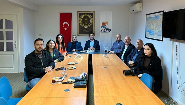 Çetiner’den ALTİD Başkanı Cem Özcan ve Yönetimine Hayırlı Olsun Ziyareti - Mega TV Alanya Mega Tv 48 - Mega TV