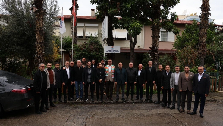 Alanyaspor Yönetiminden ALTİD Başkanı Cem Özcan’a Hayırlı Olsun Ziyareti - Mega TV Alanya Mega Tv 60 2 - Mega TV