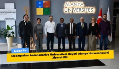 Madagaskar Antananarivo Üniversitesi Heyeti Alanya Üniversitesi’ni Ziyaret Etti