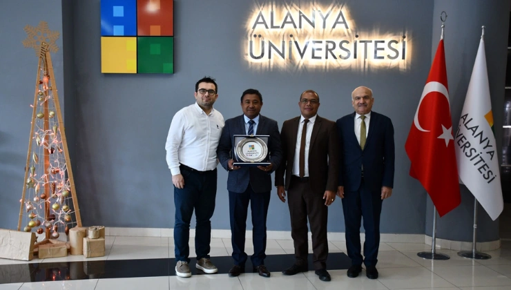 Madagaskar Antananarivo Üniversitesi Heyeti Alanya Üniversitesi’ni Ziyaret Etti - Mega TV Alanya Mega Tv 8 4 - Mega TV