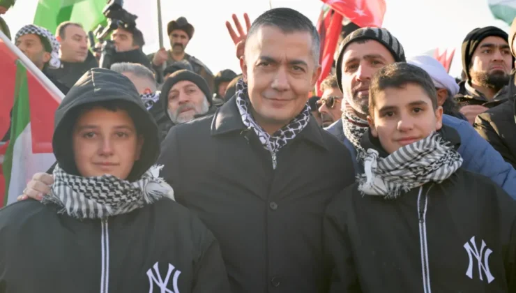 Filistin İçin Tek Yürek Yürüyüş