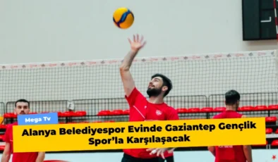 Alanya Belediyespor Evinde Gaziantep Gençlik Spor’la Karşılaşacak