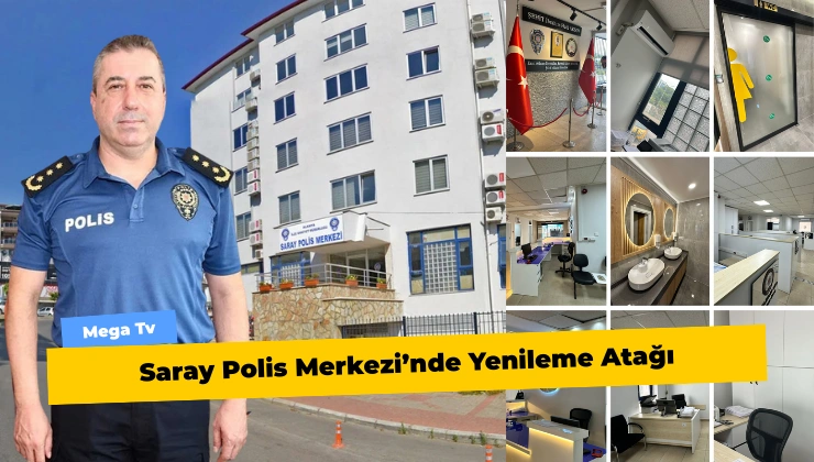 Saray Polis Merkezi’nde Yenileme Atağı - Mega TV Alanya Mega Tv 9 3 - Mega TV