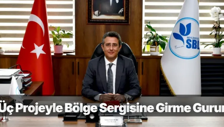 Üç Projeyle Bölge Sergisine Girme Gururu
