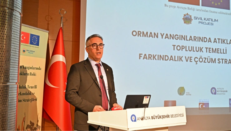 Antalya'da “Orman Yangınlarında Atıkların Rolü” Projesinde Son Toplantı Yapıldı - Mega TV Alanya Mega Tv 35 4 - Mega TV