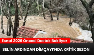 Alanya’da Sel’in Ardından Dimçayı’nda Kritik Sezon: Esnaf 2026 Öncesi Destek Bekliyor