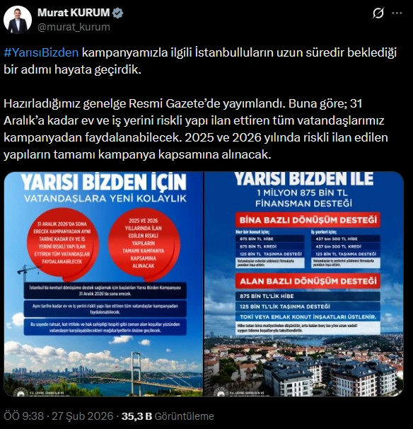 Tüm Vatandaşlar Yararlanabilecek: Devlet Destekli Kentsel Dönüşüm Kampanyasında Önemli Değişiklik - Mega TV kentsel donusum - Mega TV