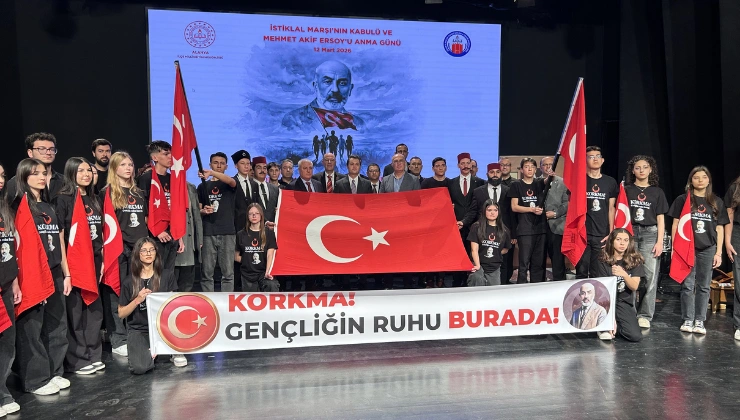 Alanya'da Çifte Kutlama: İstiklal Marşı 105, Kızılkule 800 Yaşında - Mega TV Alanya haber 20 1 - Mega TV