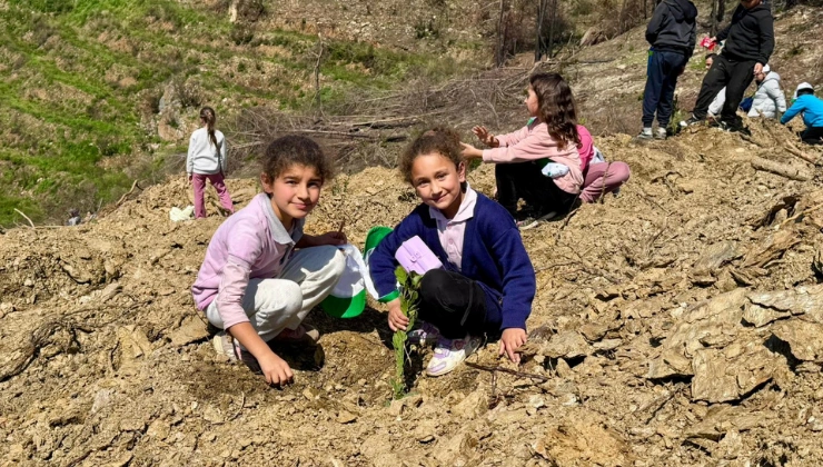 Alanya’da Geleceğe Nefes: 2400 Fidan Toprakla Buluştu! - Mega TV Alanya haber 22 2 - Mega TV