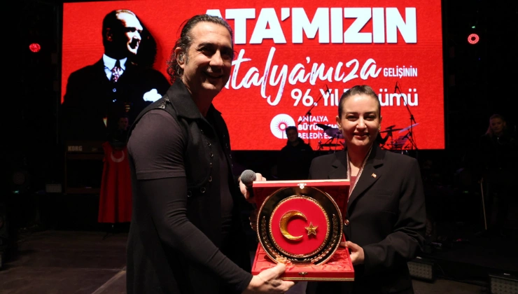 Atatürk’ün Antalya’ya Gelişinin 96’ncı Yılı Kıraç Konseriyle Kutlandı - Mega TV Alanya haber 33 - Mega TV