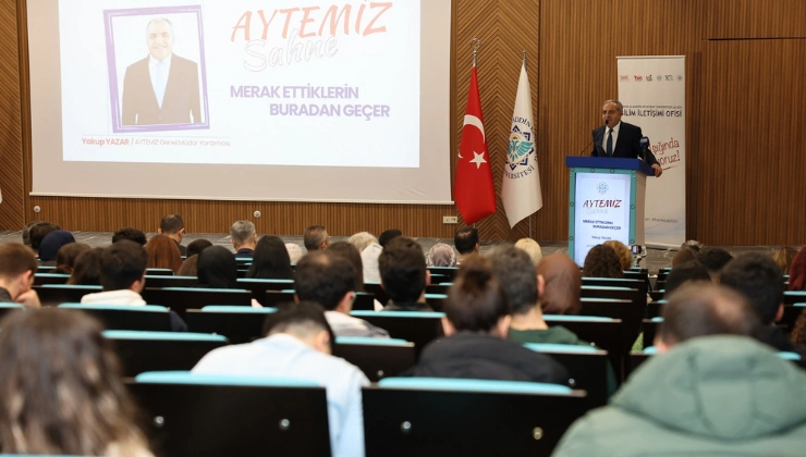 ALKÜ’de “Aytemiz Sahne” Yoğun İlgi Gördü: Yakup Yazar’dan Gençlere Kariyer Mesajı - Mega TV Alanya haber 43 2 - Mega TV