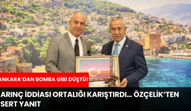 Ankara’dan Bomba Gibi Düştü! Arınç İddiası Ortalığı Karıştırdı… Özçelik’ten Sert Yanıt