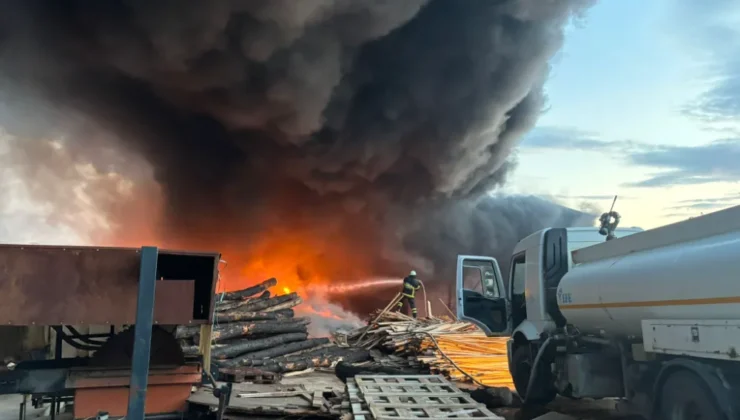 Fabrika Yangını Kontrol Altına Alındı