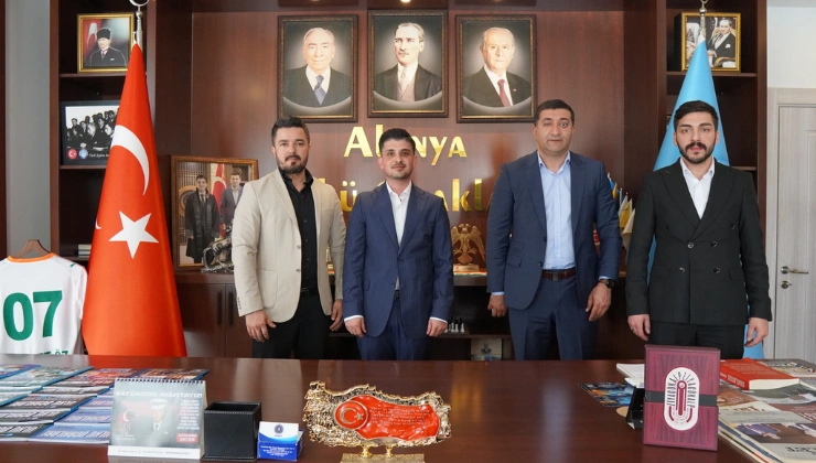 EMŞAV Alanya’dan Ülkü Ocakları’na Hayırlı Olsun Ziyareti - Mega TV Alanya haber 8 4 - Mega TV