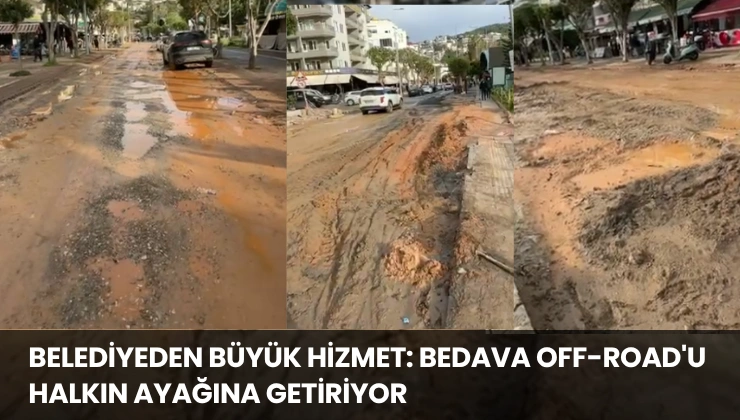 Belediyeden Büyük Hizmet: Bedava Off-Road’u Halkın Ayağına Getiriyor
