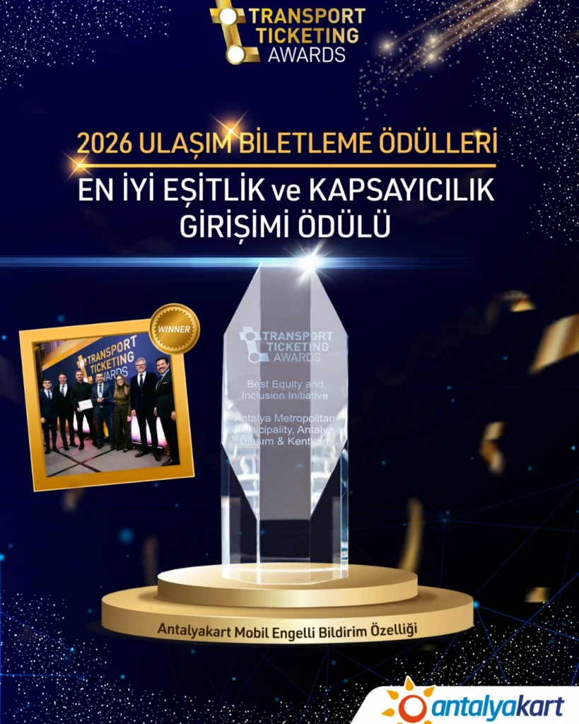 Antalyakart’tan Londra’da Büyük Başarı: Mobil Engelli Bildirimi Ödül Getirdi - Mega TV son dakika Insta 32 - Mega TV