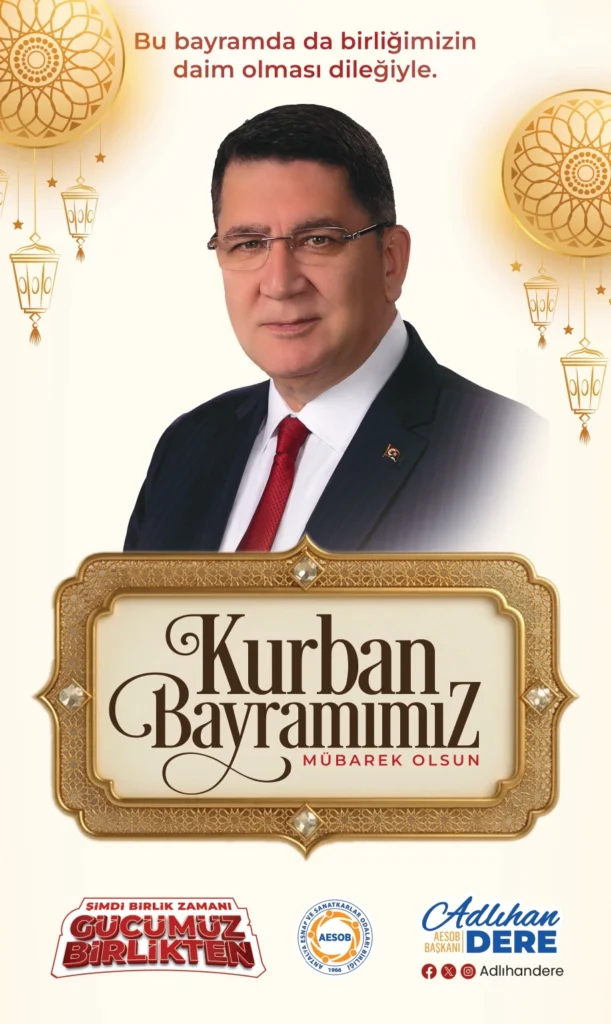 AESOB Kurban Bayrami Gazete ilani 15.5x26 ReklamNo RILN00151681 BK12161875 1. page 0001 - Mega TV
