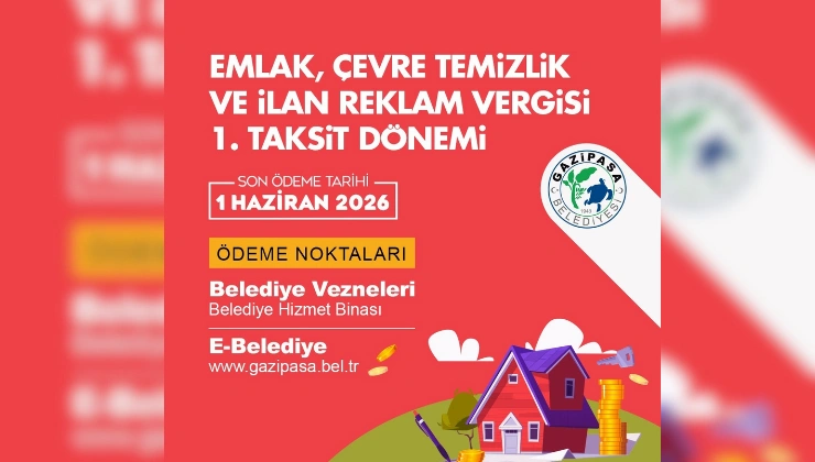 Vergi Takviminde Kritik Uyarı: Gazipaşa’da Son Gün 1 Haziran - Mega TV Alanya haber 2026 05 04T120924.441 - Mega TV