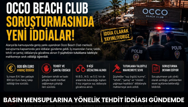 Basın Mensuplarına Yönelik Tehdit İddiası Gündemde