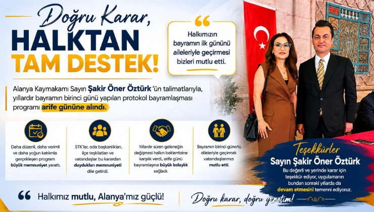 Bayramlaşmanın Arife Gününe Alınması Vatandaştan Tam Not Aldı