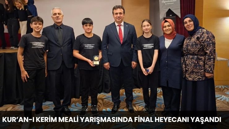 Kur’an-ı Kerim Meali Yarışmasında Final Heyecanı Yaşandı