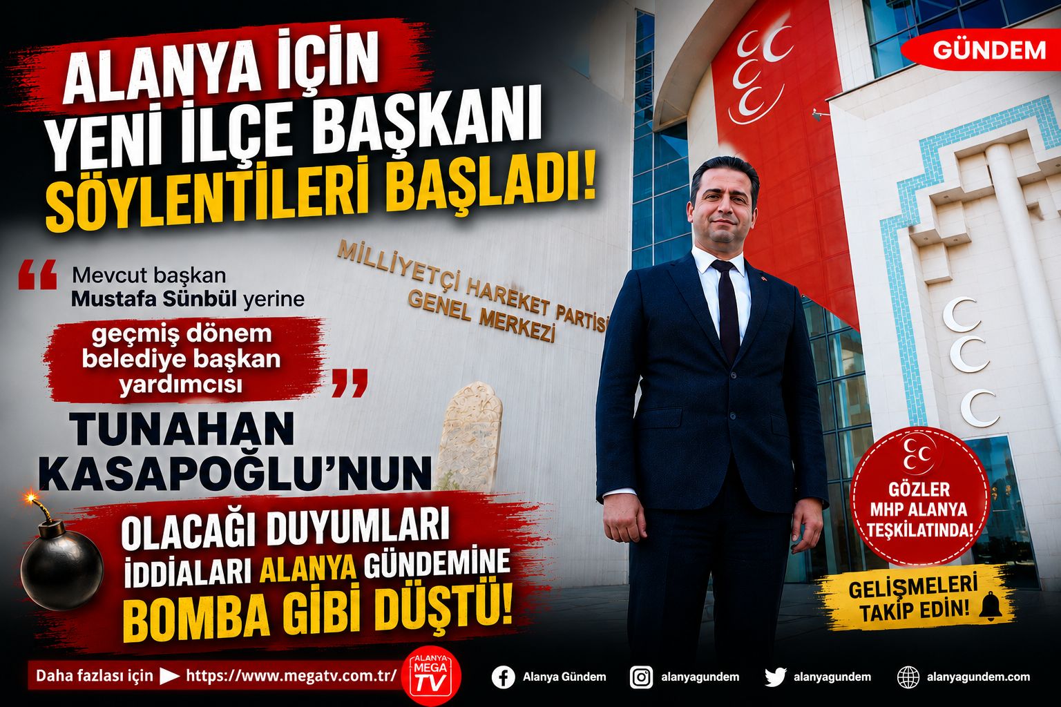MHP’DE KONGRE HEYECANI: GÖZLER ALANYA’YA ÇEVRİLDİ