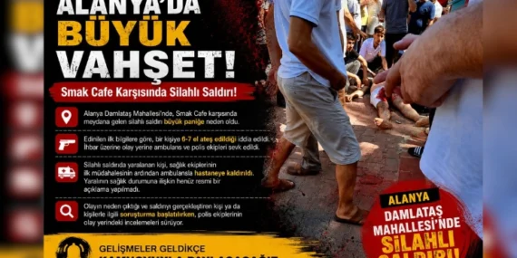 ALANYA’DA BÜYÜK VAHŞET!