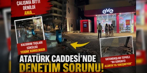 Alanya’nın Vitrininde Bitmeyen Düzenleme: Esnaf Çözüm Bekliyor