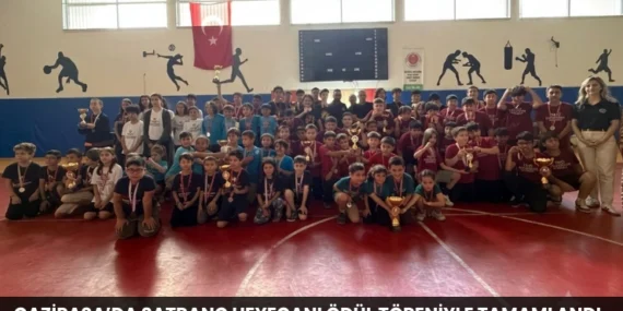 Gazipaşa’da Satranç Heyecanı Ödül Töreniyle Tamamlandı