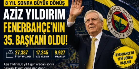 8 Yıl Sonra Tarihi Dönüş: Aziz Yıldırım Yeniden Görevde