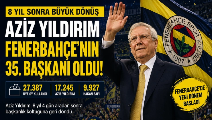 8 Yıl Sonra Tarihi Dönüş: Aziz Yıldırım Yeniden Görevde