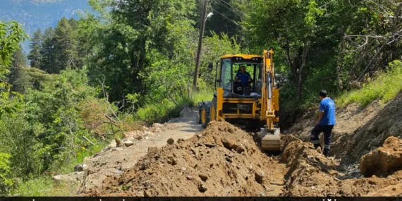 Gazipaşa Belediyesi Sazak Yaylası’nda Yol Seferberliği Başlattı