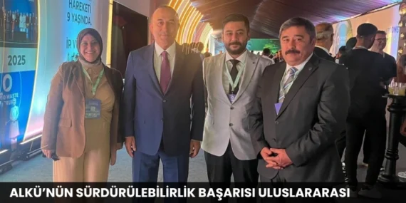 ALKÜ’nün Sürdürülebilirlik Başarısı Uluslararası Platforma Taşındı